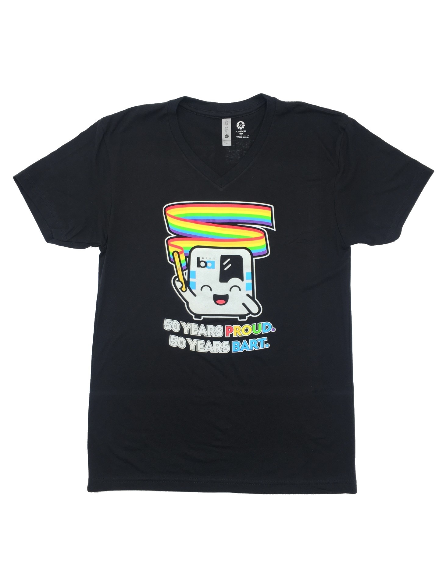 BART 2022 pride shirt now available Bay Area Rapid Transit